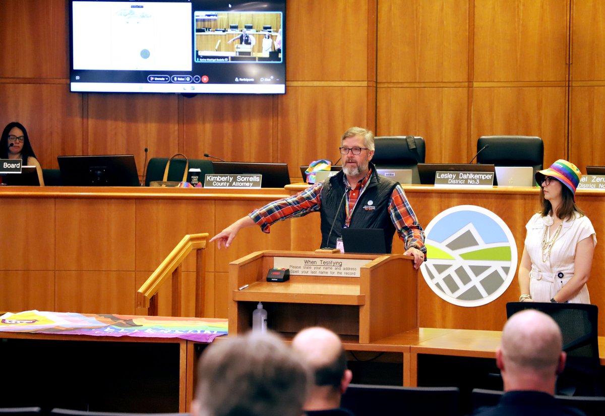 🏳️‍🌈 LGBTQIA+ Pride Month Proclamation 🏳️‍🌈
Jeffco Commissioners have officially proclaimed June as LGBTQIA+ Pride Month in Jefferson County.

June marks the anniversary of the 1969 Stonewall Riots—an uprising that became a turning point in the fight for LGBTQIA+ rights. It’s a time