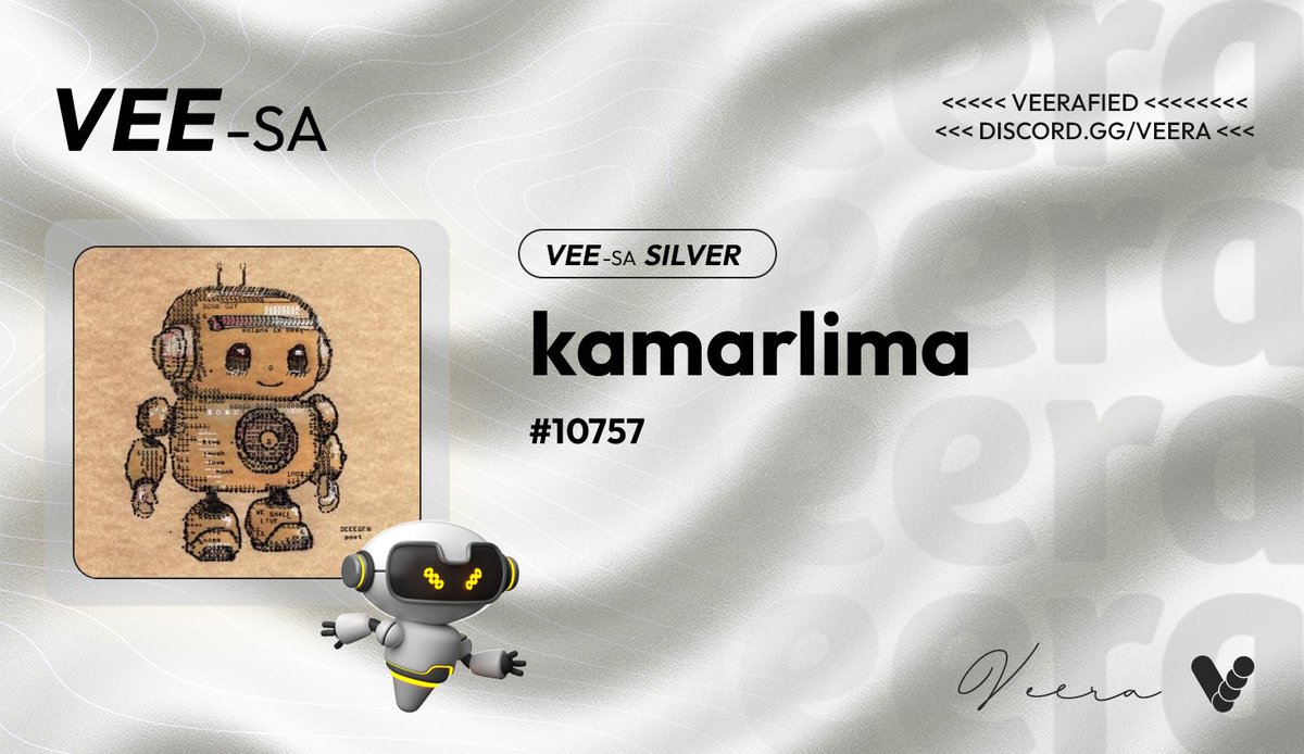 Here's my official <a href="/veerabrowser/">@veerabrowser</a> VEEsa, join their Discord and get yours!