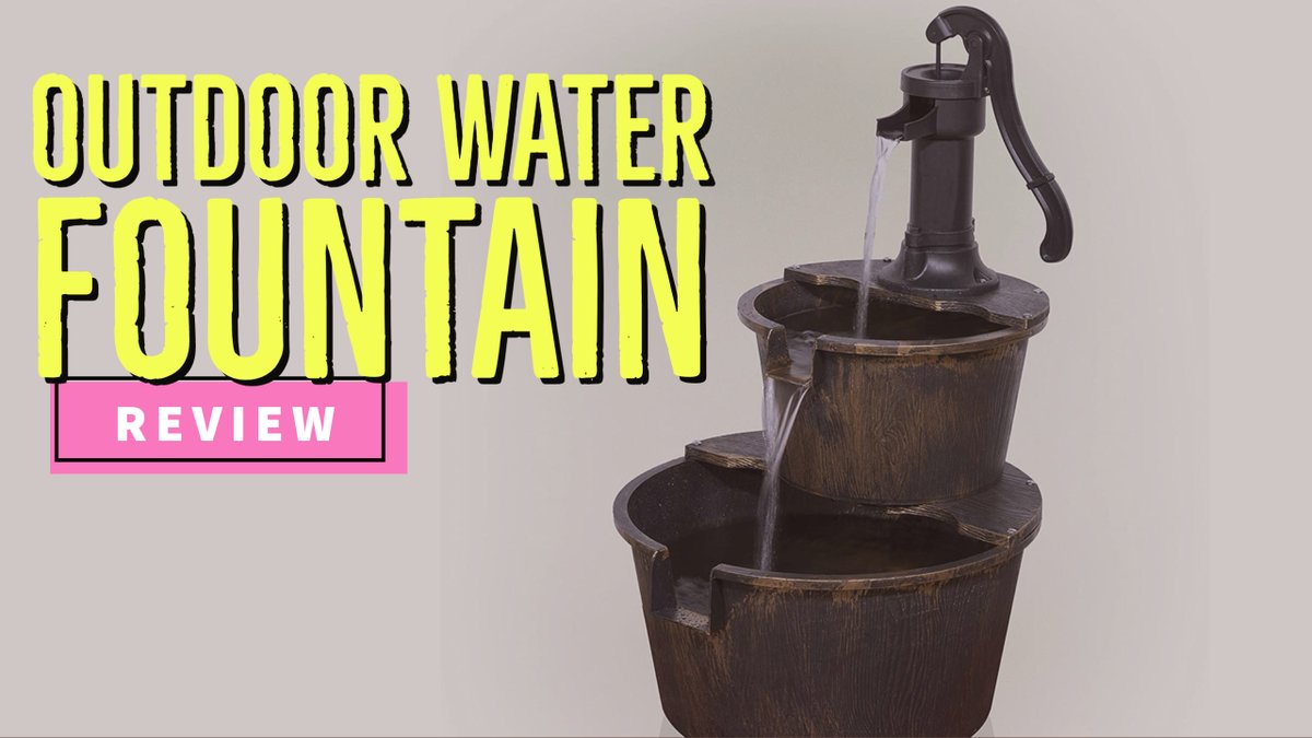 SamsCubeTube's tweet image. Check out this review of Outdoor Water Fountain for Home! See it unboxed, installed, and running. 
#waterfountain #backyarddecor #homedecor #outdoorliving #review #unboxing #installation   youtu.be/5B9phhTenNc
