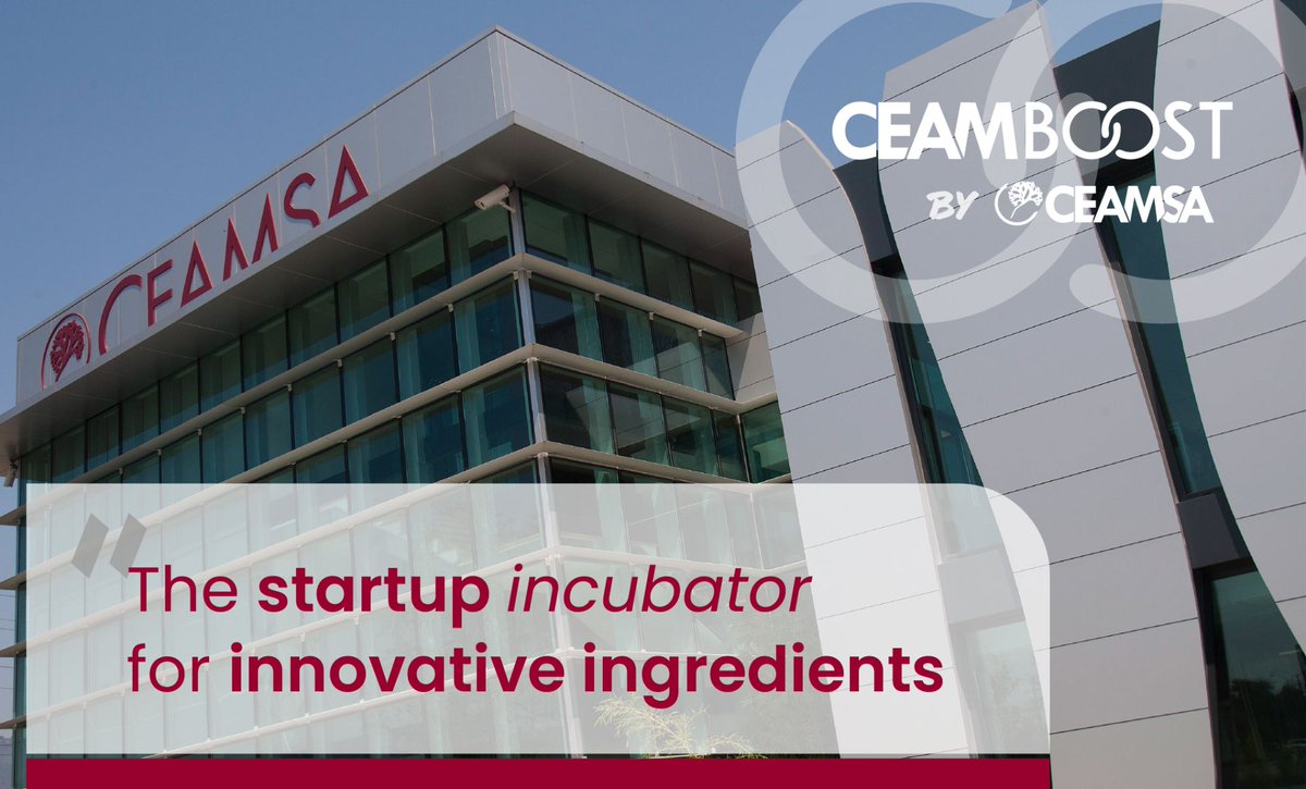 PROGRAMA DE INCUBACIÓN🚀CEAMSA lanzó  #CeamBoost, un programa de incubación para startups que desarrollan ingredientes innovadores y procesos basados en recursos naturales, con enfoque sostenible, saludable y escalable. Abierta hasta el 11/7. Más👉 ceamboost.com