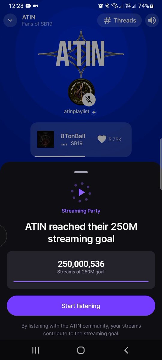 Tatta❄️🍎 (@a_thrsss) on Twitter photo BREAK HARD!!!!!
HAPPY 250M STREAMS, TROPANG SH! 💙🤘🎇
~ stationhead.com/c/ATIN
<a href="/SB19Official/">SB19 Official</a> #SB19 #SimulaAtWakas BREAK HARD!!!!!
HAPPY 250M STREAMS, TROPANG SH! 💙🤘🎇
~ stationhead.com/c/ATIN
<a href="/SB19Official/">SB19 Official</a> #SB19 #SimulaAtWakas
