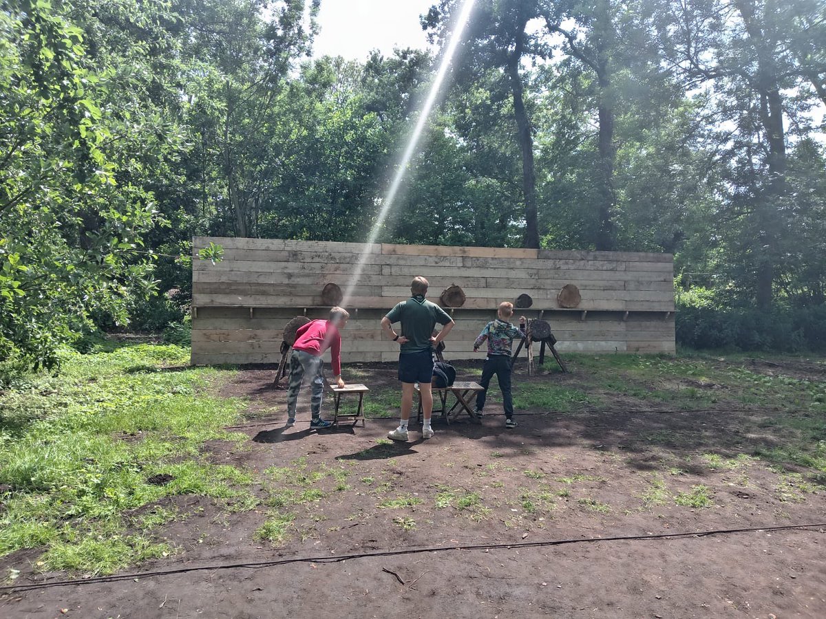 Tomahawk throwing. Bye 👋 Ms Cope and welcome Mr Neenan from Group 4!