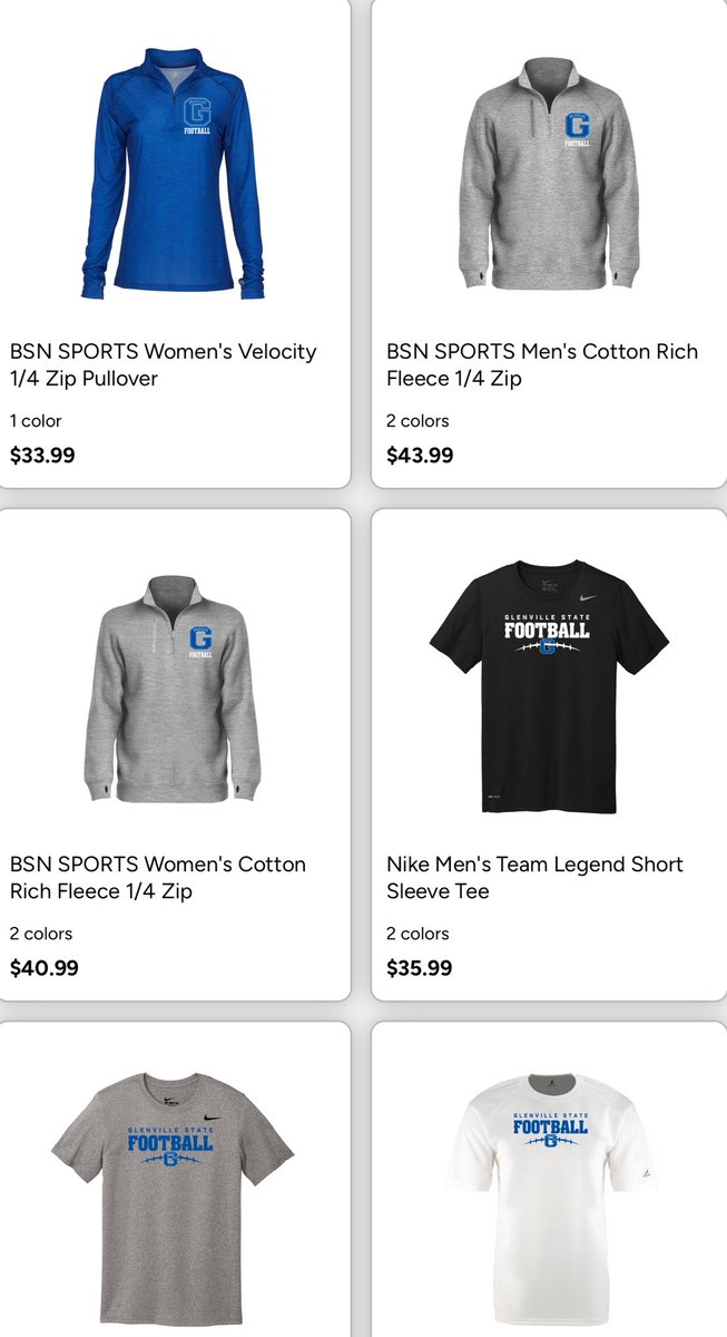 Some really good gear that you don’t want to miss out on!

🔗 bit.ly/FBteamshop

#GoPioneers