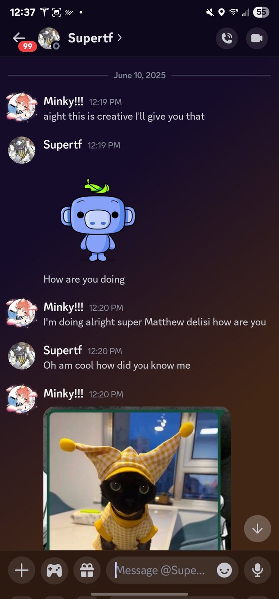 MinkyBoi's tweet photo. @supertf guy was pretending to be you on discord so I stole his IP https://t.co/VnTt33XtEh