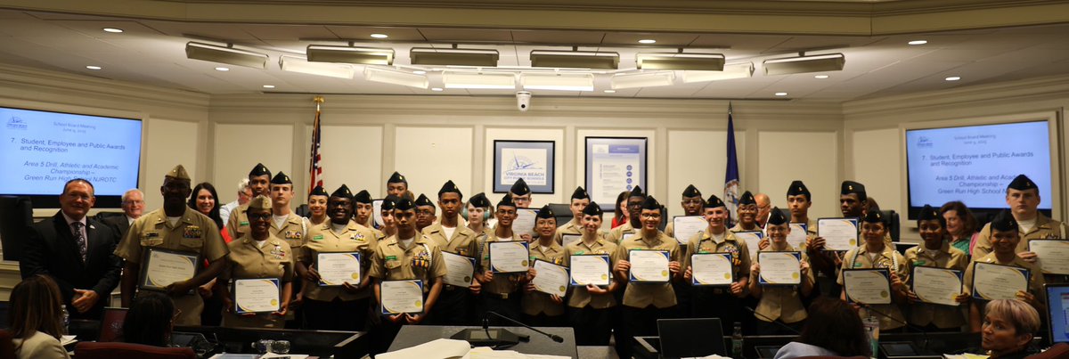 📈 Future Business Leaders of America Winners: Advanced Technology Center, Cox High School and Landstown High School

🎖️ Area 5 Drill, Athletic and Academic Championship Champions: Green Run High School NJROTC