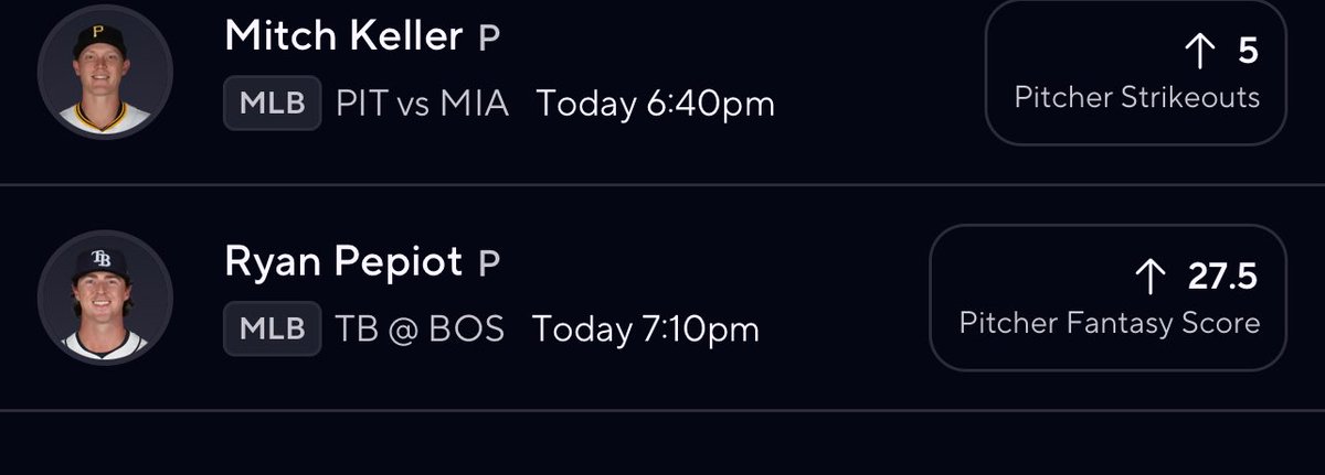 PureGrenade's tweet image. Todays POTD!!!β
β
#prizepicks #underdog #sleeper #mlb #nba #betting #kbo #gambling #casino #money #rich #gaming #gamblingtwitter #gamblingx #nfl #fliff #potd #jockmkt #draftkings #thrivefantasy #CFB #NHL #Hardrock