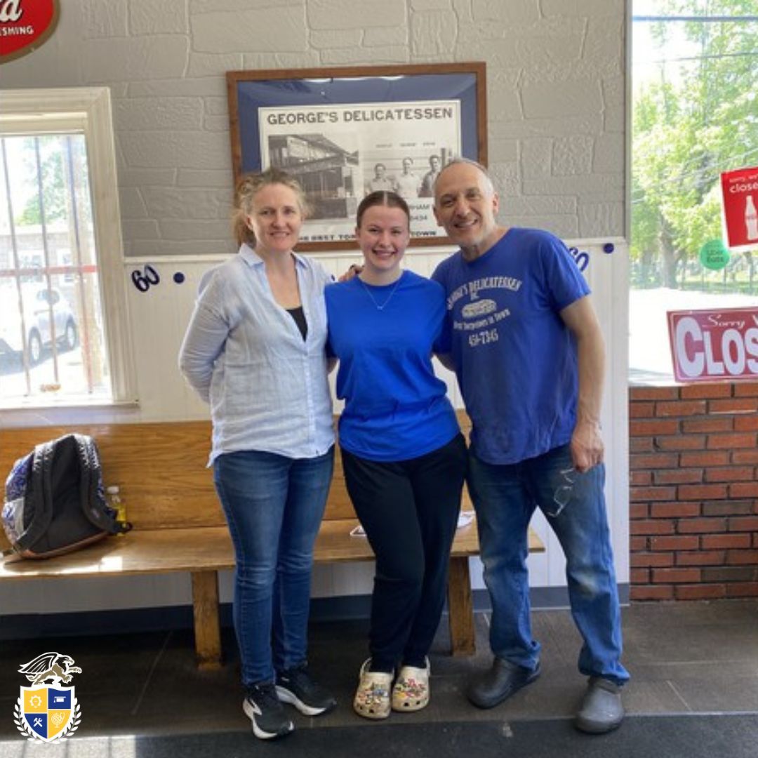 GrLowellTech_HS's tweet photo. Congratulations to the 2025 Co-op Students of the Year!

Ryan, a future WPI student, brings skill &amp; dedication to plumbing. 🚿 
Krystal leads with heart at George’s Deli, mastering client relations in the service industry. 🥪

Proud of these #CTE standouts! #GLTECH #CoOpEducation https://t.co/YTnvHVi4yl