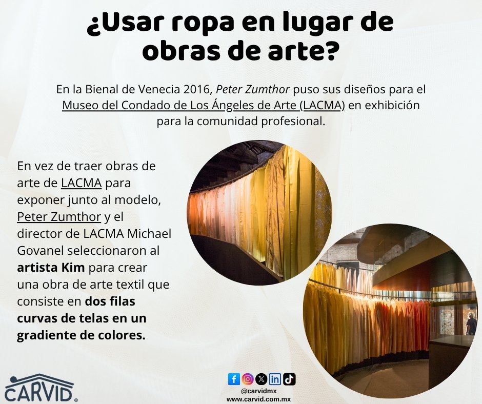 CarvidMx's tweet photo. Lo de hoy es usar la ropa para decorar un lugar.
Síguenos 👉 @CarvidMx 
#carvidmx #todossomoscarvid #arquitectura #architects #clothes #construction #archdaily

Fuente Bibliografica 
https://t.co/OPorA4J2l9 https://t.co/mcJvQzHN8p