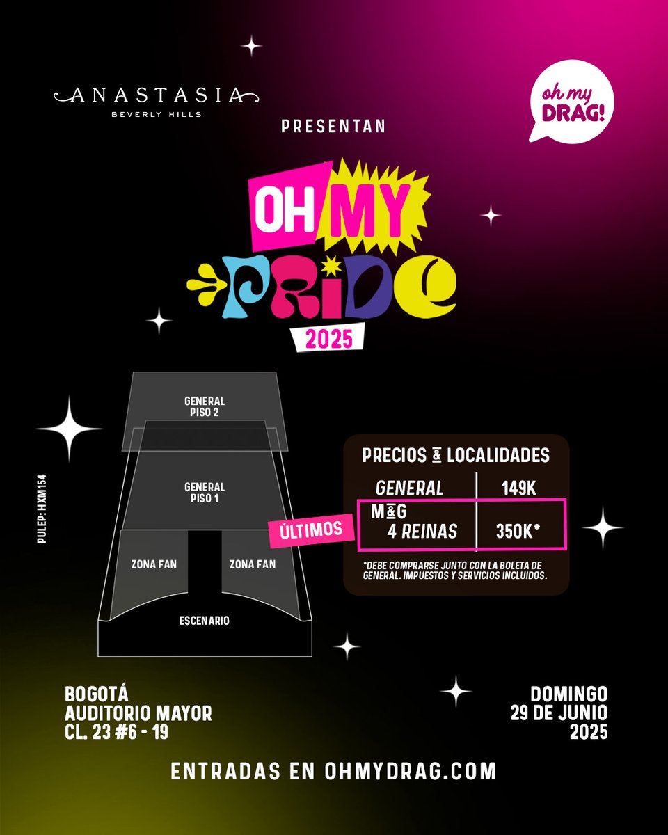 Oh My Pride! 🏳️🌈✨ (@ohmydrag) on Twitter photo Para muchos la verdadera ganadora de la temporada 14: <a href="/LadyCamden/">Lady Camden</a> llegará por primera vez a Colombia 🇨🇴 este 29 de junio 🎟️ Últimas entradas disponibles en ohmydrag.com/pride Para muchos la verdadera ganadora de la temporada 14: <a href="/LadyCamden/">Lady Camden</a> llegará por primera vez a Colombia 🇨🇴 este 29 de junio 🎟️ Últimas entradas disponibles en ohmydrag.com/pride