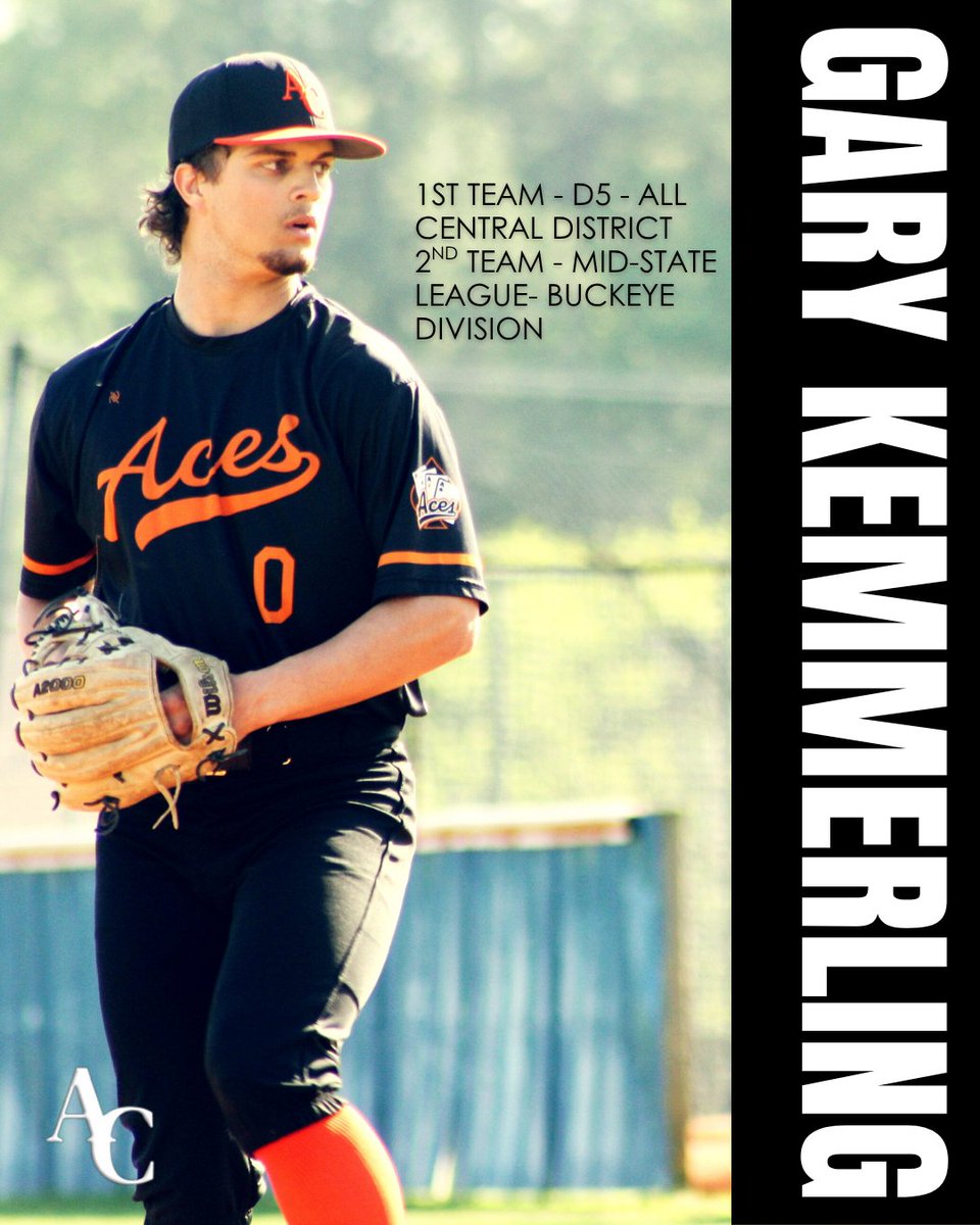 Gary Kemmerling - 1st Team All Central District/2nd Team Mid-State League Buckeye Division