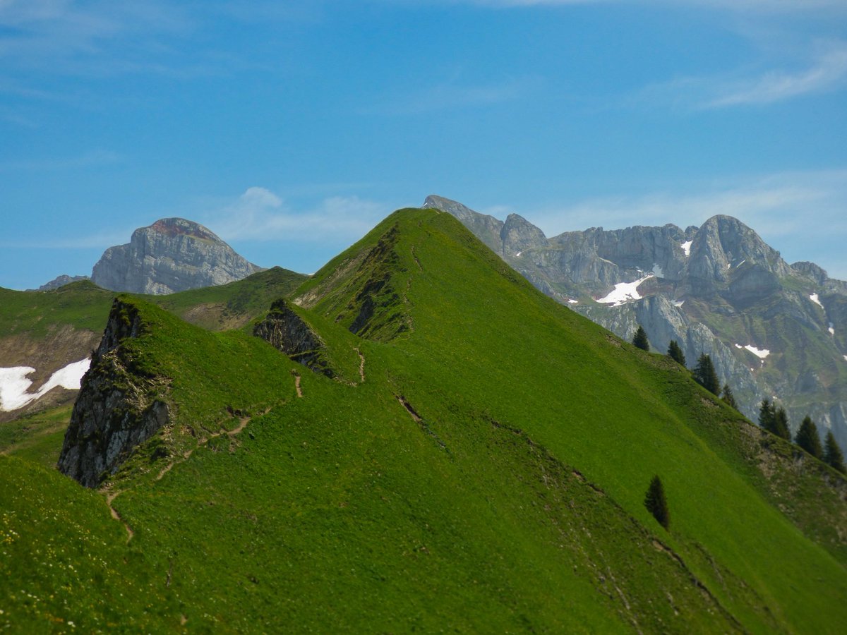 Today i walked among mountains