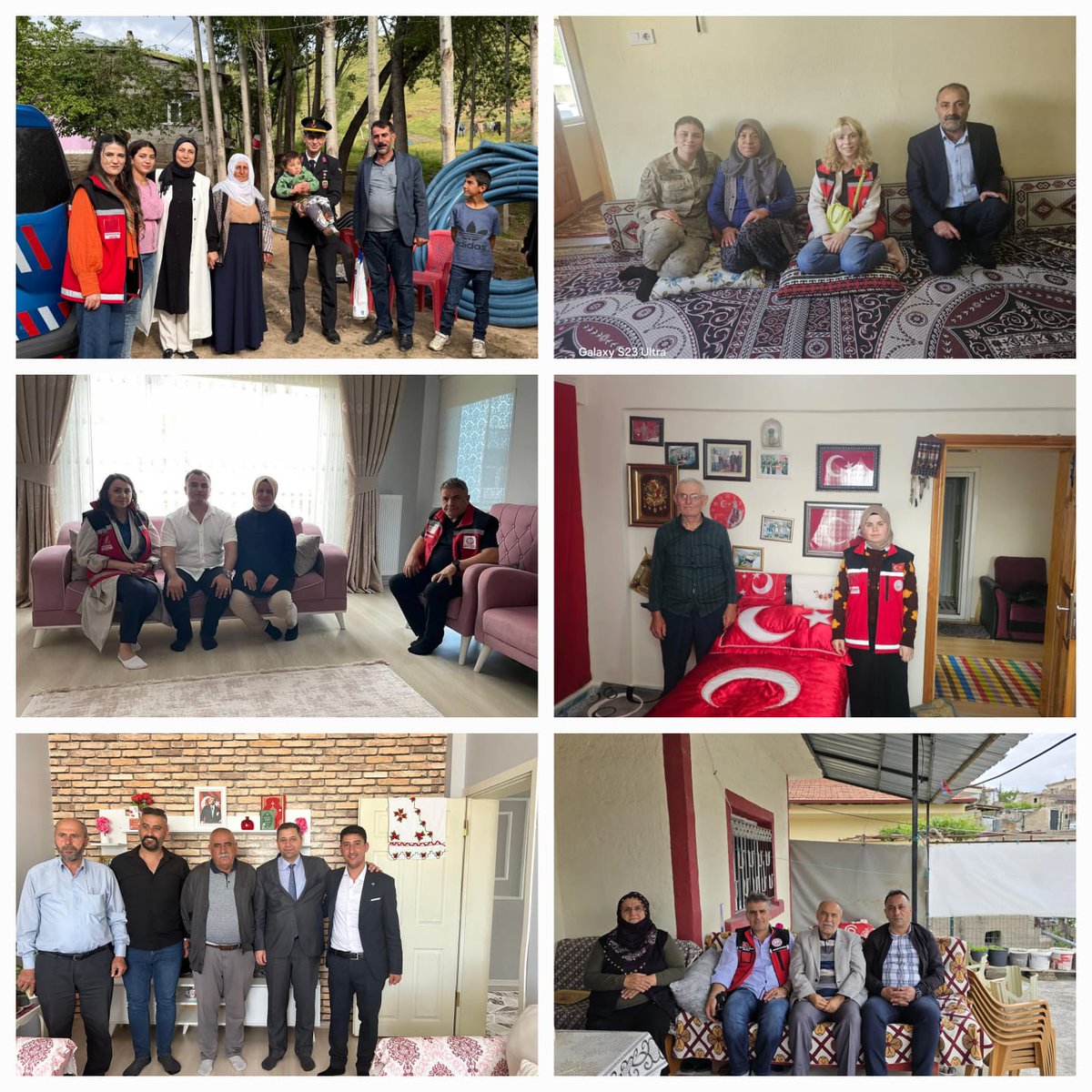 Kurban Bayramı’nın sevincini ve bereketini, kahraman gazilerimiz ve aziz şehitlerimizin kıymetli emanetleriyle birlikte yaşadık 🇹🇷

📌Türkiye genelindeki il müdürlüklerimizde görevli çalışma arkadaşlarımız, kahraman gazilerimizi ve aziz şehitlerimizin bizlere emaneti olan