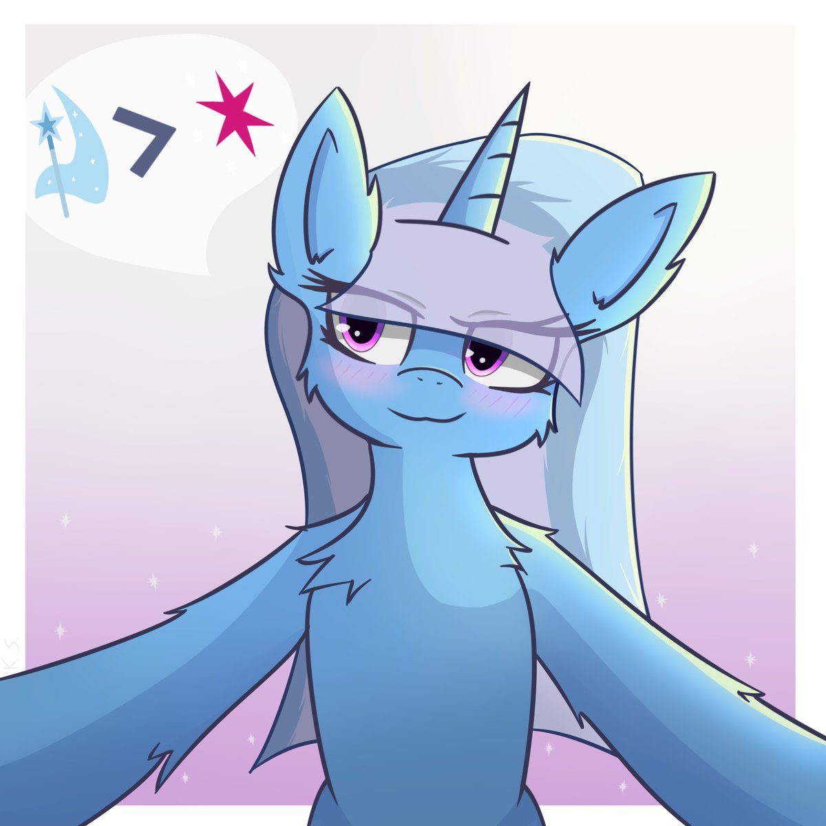 Sure Twilight has her own look.... but Trixie does it better, yes? ;D