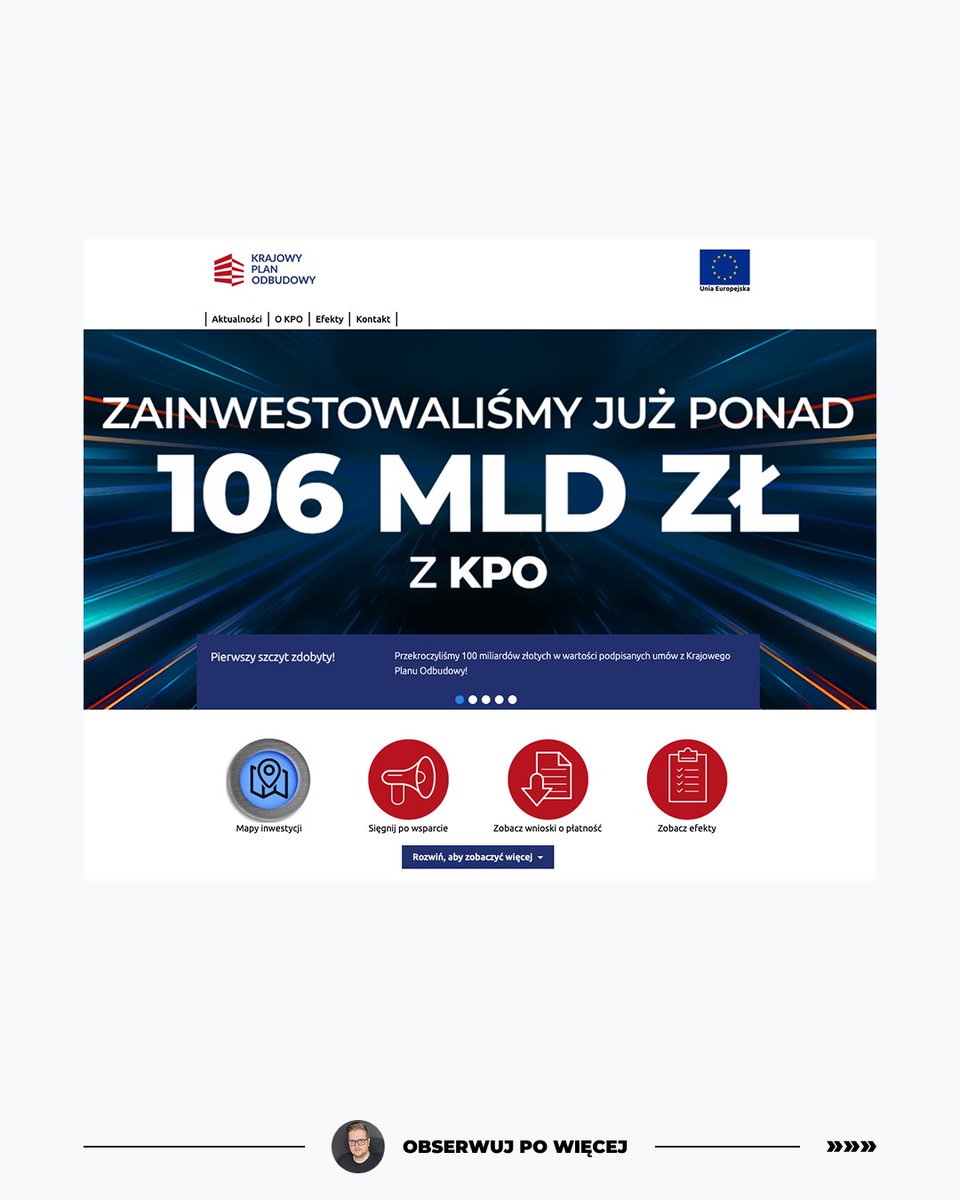 RadekKar's tweet image. Gdzie się podziały miliardy z KPO?

Od miesięcy słyszymy, że dzięki nowej władzy do Polski trafiły miliardy z Krajowego Planu Odbudowy.

Kto zna choć jedną inwestycję realizowaną w ramach KPO?

Ja też nie znałem. Więc pogrzebałem.

I co się okazało?

W ramach KPO podpisano 758…