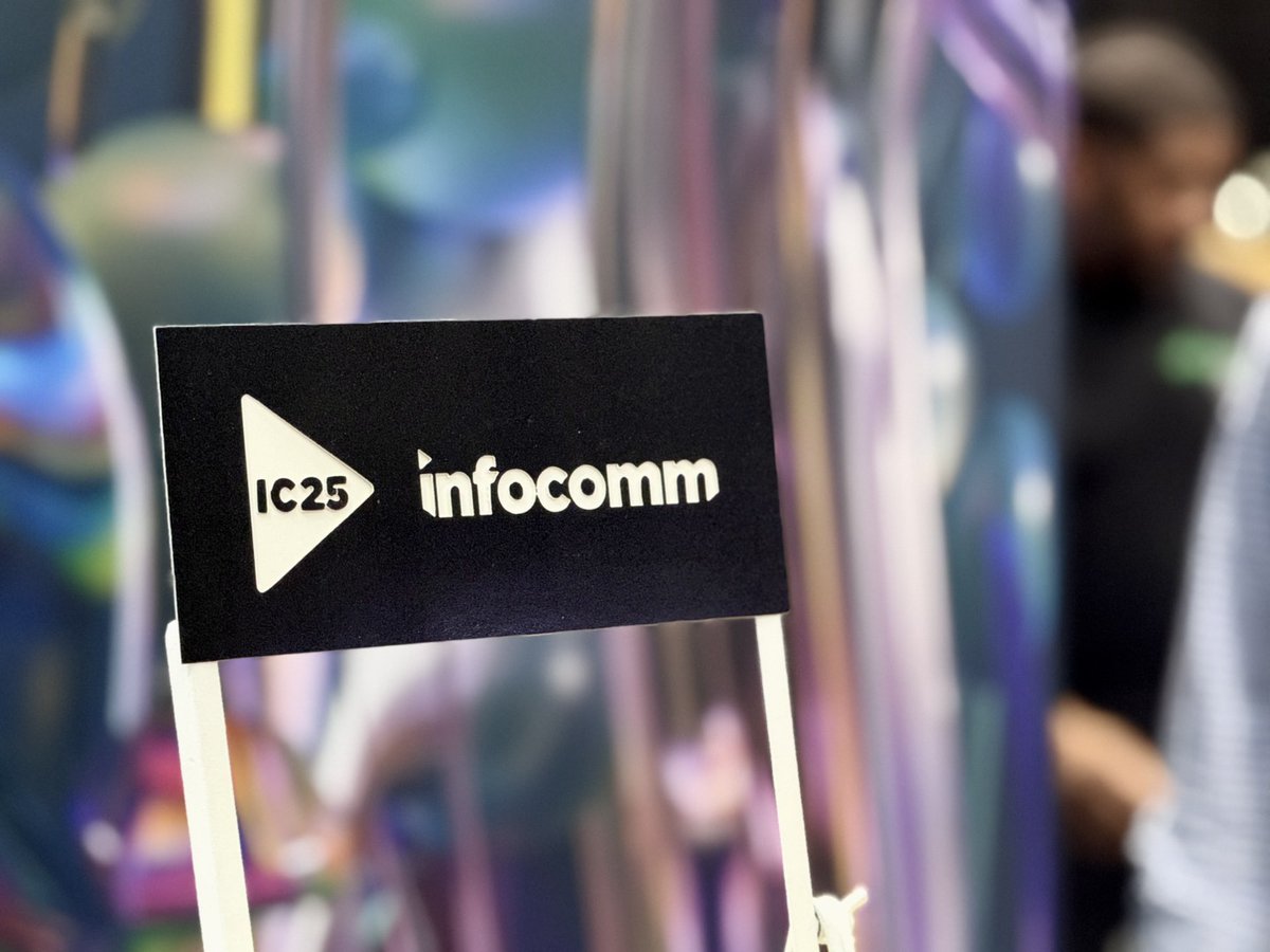 midwichUS's tweet photo. 🎙️ It's almost showtime! The AVonAir podcast studio is ready to roll at #InfoComm25 — booth is built, mics are up, and the airwaves are about to get louder.
Swing by and see where the conversations actually happen. Booth #4343.
#AVonAir #MidwichUS #PodcastStudio #InfoCommShow #ProAV #AVTweeps