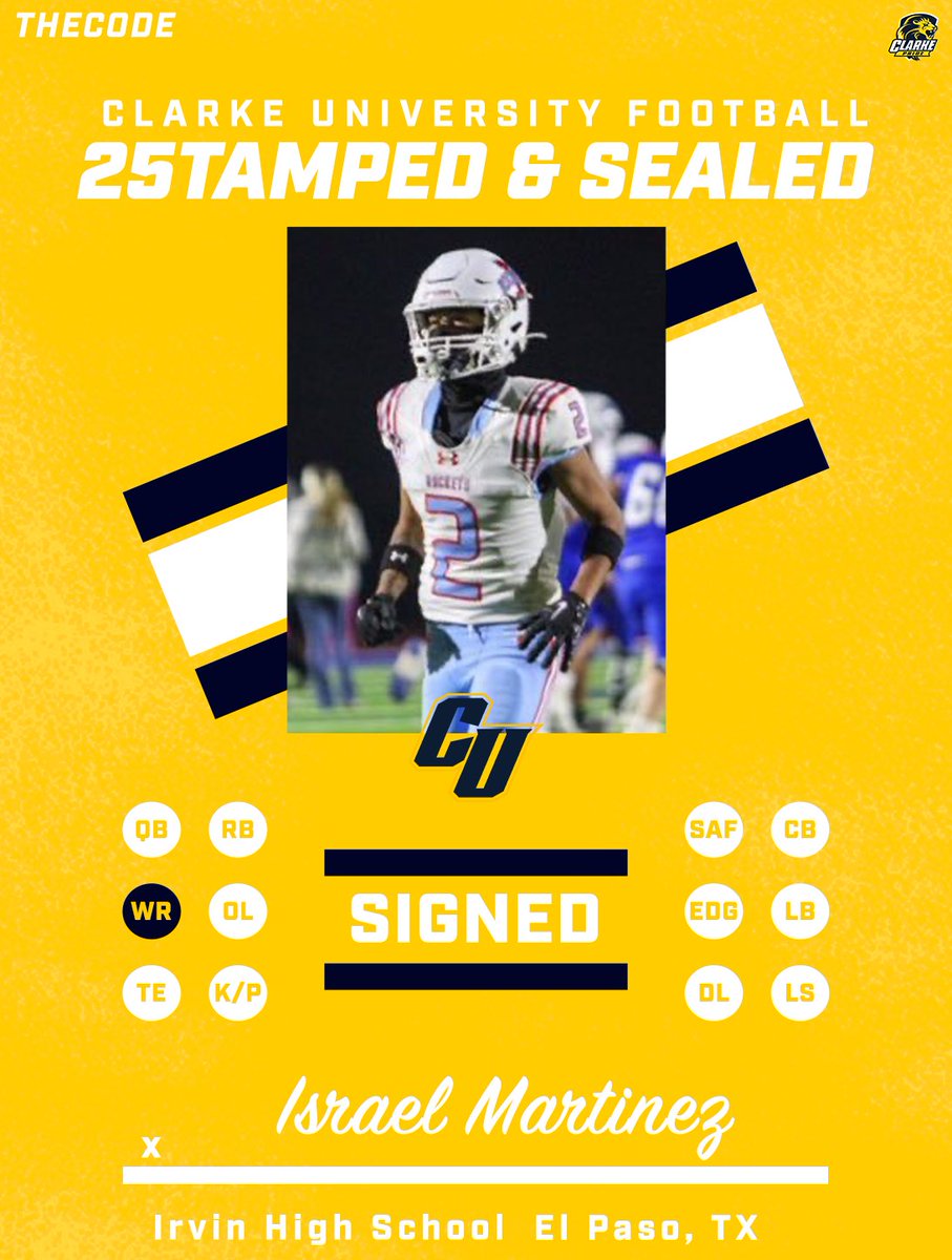 ClarkePrideFB's tweet image. Welcome Home, @_ISRA2EL_ 🏠
#THECODE