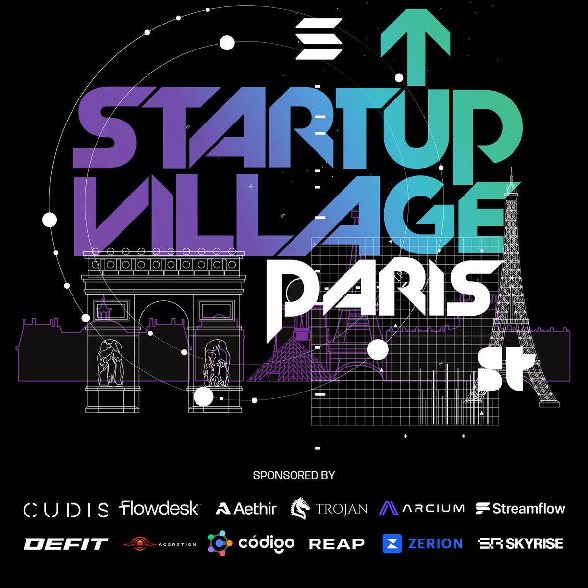 GM Diggers ⛏️

Rendez-vous pour un Space demain soir à 19h en compagnie de <a href="/SuperteamFRANCE/">Superteam France</a> pour vous présenter le Startup Village Paris 🔥

Un évènement 100% gratuit, comprenant des workshops de haute qualité, une navette qui vous amène de Paris jusqu'au lieu et vous dépose à