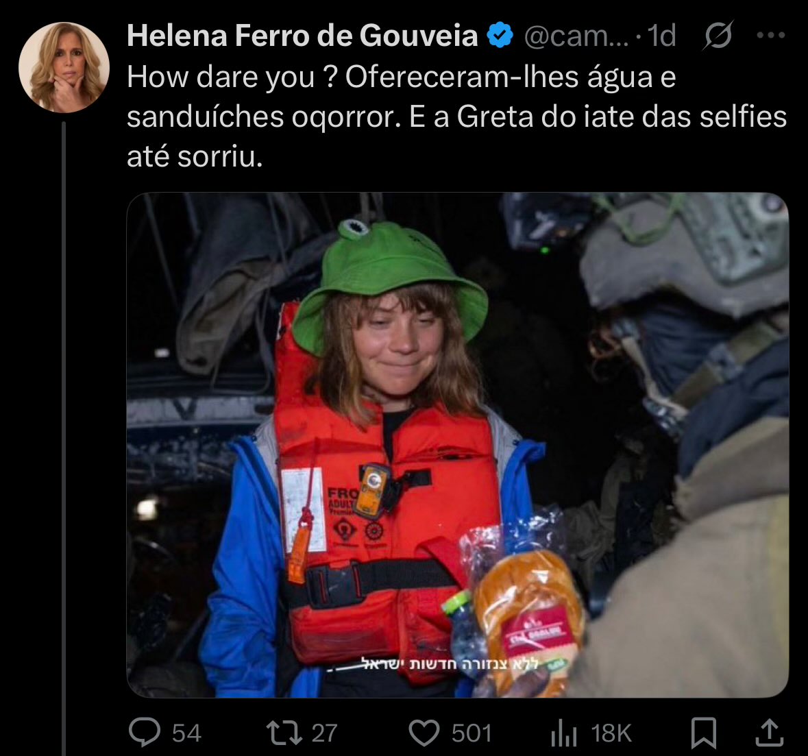 mas primeiro tem que ir esta se deus quiser