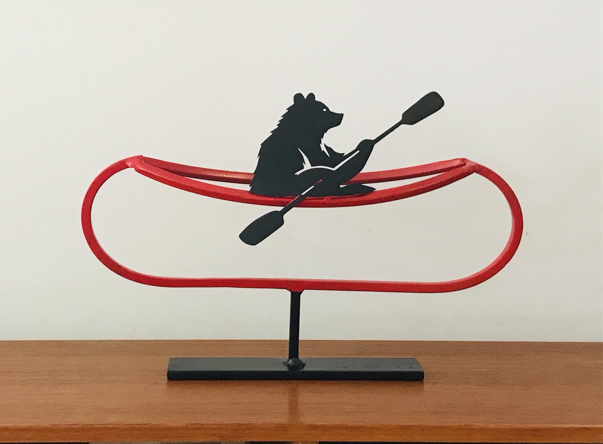 Tempesta2014's tweet image. My birthday present from me to me arrived a few days early. Love this fabulous sculpture from @slav_metalurges !!!