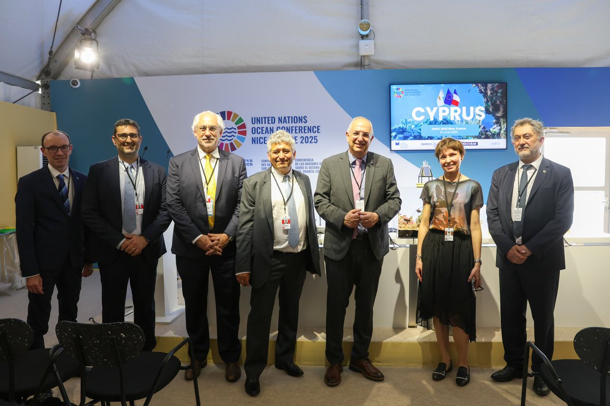 CostasKadis's tweet image. Warm congratulations to the 🇨🇾🇫🇷🇪🇺EONIOS (*ETERNAL in Greek) project, a cutting-edge technology to better monitor and protect Marine Protected Areas presented at the #UNOC3. A remarkable achievement which puts Europe at the forefront of marine innovation and conservation. EU an…