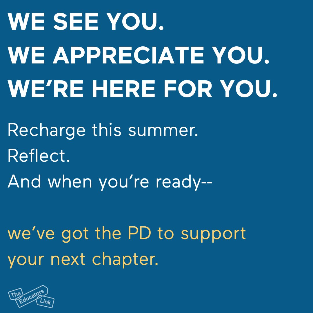 The Educators Link (@educatorslink) on Twitter photo Contact us at info@educatorslink.com for all of your PD and consulting needs.
#educatorslink #baumandbeaulieu #edchat #edtech #teacherpd #profdev #teachersfollowteachers #teacherlife #professionaldevelopment #consulting Contact us at info@educatorslink.com for all of your PD and consulting needs.
#educatorslink #baumandbeaulieu #edchat #edtech #teacherpd #profdev #teachersfollowteachers #teacherlife #professionaldevelopment #consulting