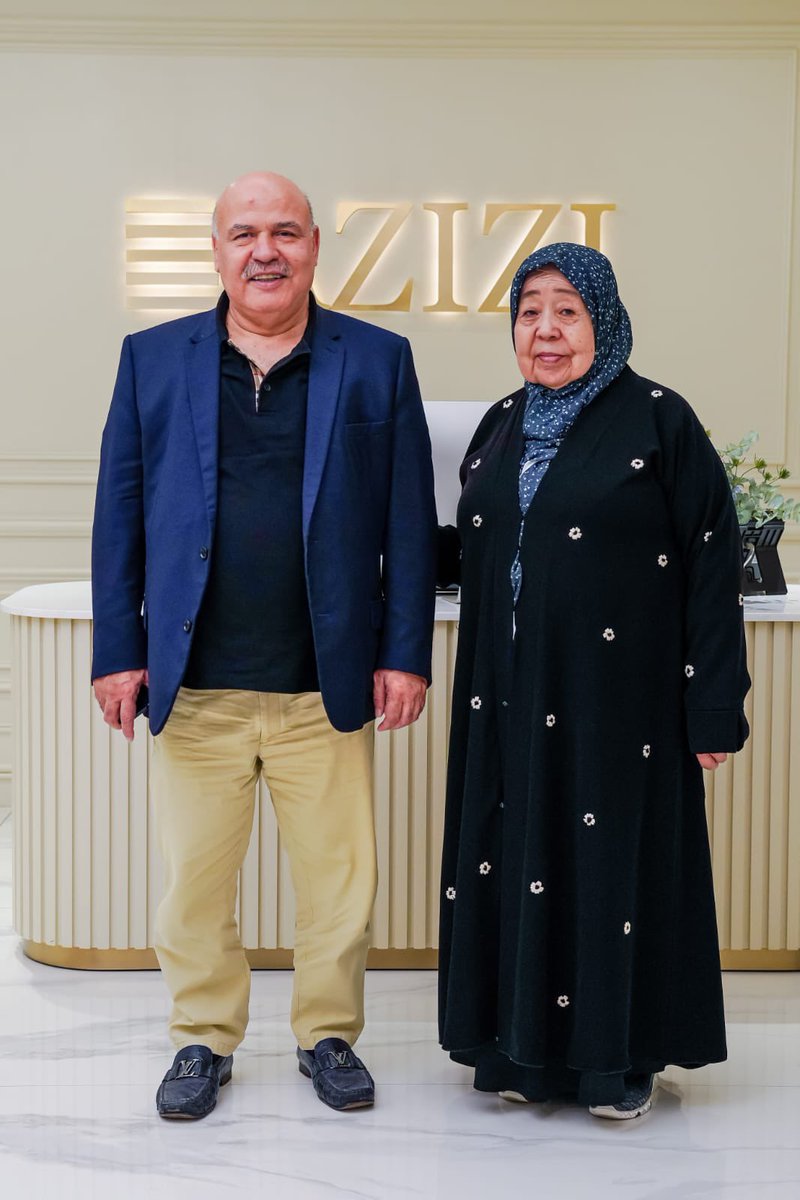 Delighted and grateful to meet today in my office with Mrs Zeytouna Appa, a dear and respected friend, and my first ever business partner from Uzabekistan. 

Around 37 years ago, at the onset of my journey as a businessman, while Zeytouna had a thriving business in the textile