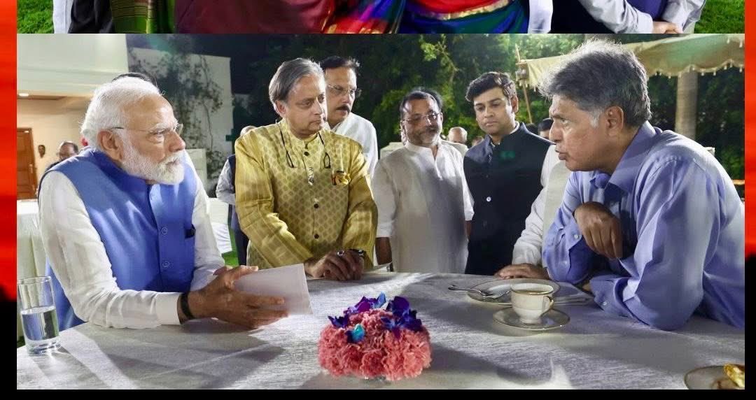 Vimal Sumbly (@sumbly) on Twitter photo Classic frame ❤️
<a href="/PMOIndia/">PMO India</a> , <a href="/narendramodi/">Narendra Modi</a> listening with rapt attention to <a href="/INCIndia/">Congress</a> MP <a href="/ManishTewari/">Manish Tewari</a> as he makes some serious point with his characteristic serious demeanour, while the
Ace of Trumps <a href="/ShashiTharoor/">Shashi Tharoor</a> looks on.
Jai Hind 🇮🇳 Classic frame ❤️
<a href="/PMOIndia/">PMO India</a> , <a href="/narendramodi/">Narendra Modi</a> listening with rapt attention to <a href="/INCIndia/">Congress</a> MP <a href="/ManishTewari/">Manish Tewari</a> as he makes some serious point with his characteristic serious demeanour, while the
Ace of Trumps <a href="/ShashiTharoor/">Shashi Tharoor</a> looks on.
Jai Hind 🇮🇳