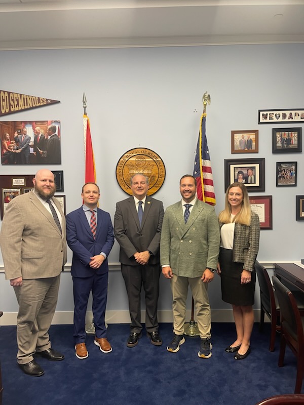 Our team had a great conversation with Congressman 
<a href="/PatronisFL/">Jimmy Patronis</a> to kick off Capitol Conference!  It was wonderful to discuss getting the #OneBigBeautifulBill across the finish line to secure tax relief for Florida Families. 
#FlaPol <a href="/AFPhq/">Americans for Prosperity</a>