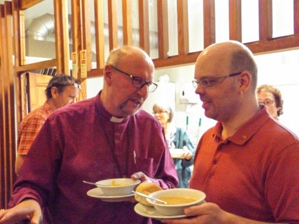 Celebrate our 17th Birthday with us at our Communion service this Sunday! Revd Dr Barbara Glasson, and Revd Lu Skerratt-Love will be joining us to lead the service and we’ll celebrate with some rainbow cake afterwards. 

📆 15th of June 

🕧 6:00pm 

📍 St Brides, Percy Street