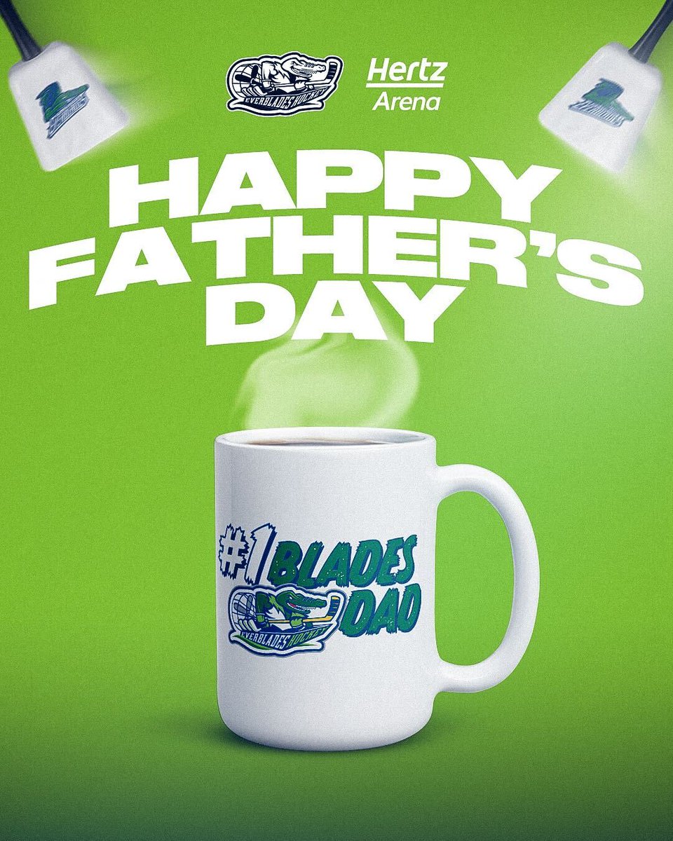 Celebrating our #1 fans all day! Happy Father's Day from the Hertz and Blades Family 🎉