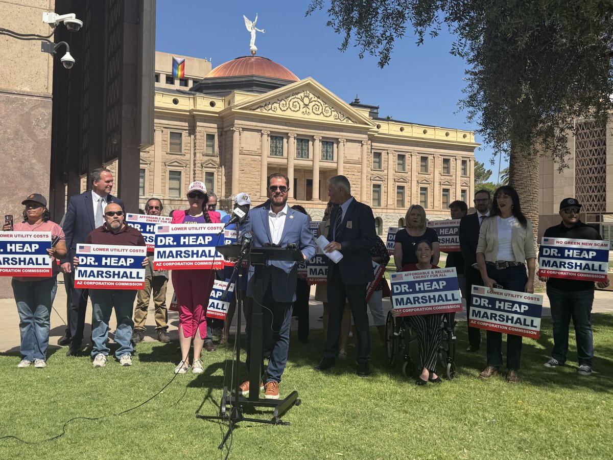 R.C. Maxwell 🇺🇸 (@rcmaxw3ll) on Twitter photo HAPPENING NOW: Conservatives finally have an option for Corporation Commission! 
Arizona Senator <a href="/JakeHoffmanAZ/">Jake Hoffman</a> says the ACC is supposed to be an advocate for Arizonans, not bad actor utilities.
<a href="/DaveMarshallAZ/">Representative David Marshall</a> and <a href="/Heap4Senate/">Ralph Heap</a> have stepped up đź‘€ HAPPENING NOW: Conservatives finally have an option for Corporation Commission! 
Arizona Senator <a href="/JakeHoffmanAZ/">Jake Hoffman</a> says the ACC is supposed to be an advocate for Arizonans, not bad actor utilities.
<a href="/DaveMarshallAZ/">Representative David Marshall</a> and <a href="/Heap4Senate/">Ralph Heap</a> have stepped up đź‘€