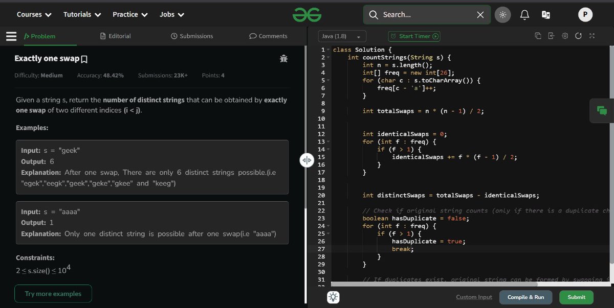 codewithprince2's tweet image. DAY 79 of Solving GFG160 Problem.
@geeksforgeeks
#gfg160
#geekstreak2025
