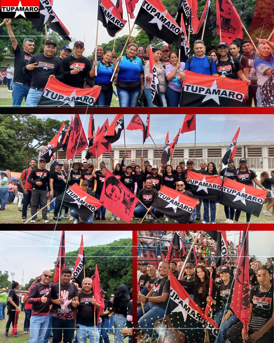 Hoy, en un acto lleno de fervor y compromiso, la Militancia TUPAMARO del Municipio Papelón se hace presente en la juramentación del Gobernador Antonio Primitivo Cedeño. Este momento representa no solo un nuevo capítulo en la gestión de nuestro estado.
#TupamaroEjemploDeLucha