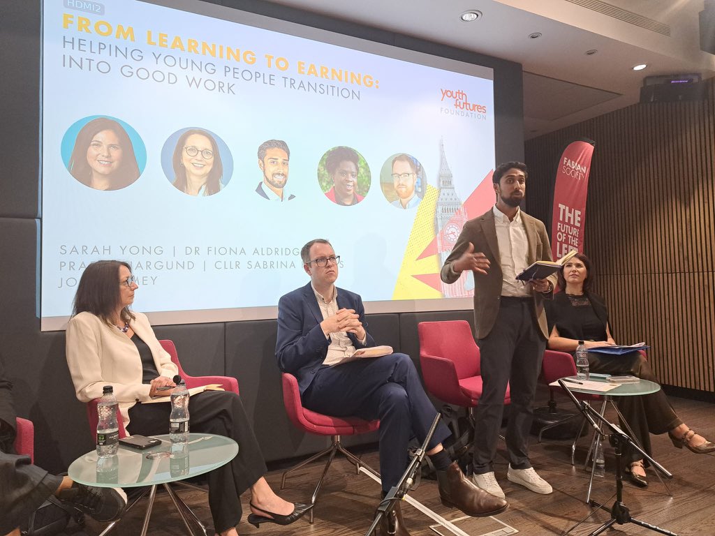 Back young people with skills and training.

Society will be fairer and we’ll be richer overall too.