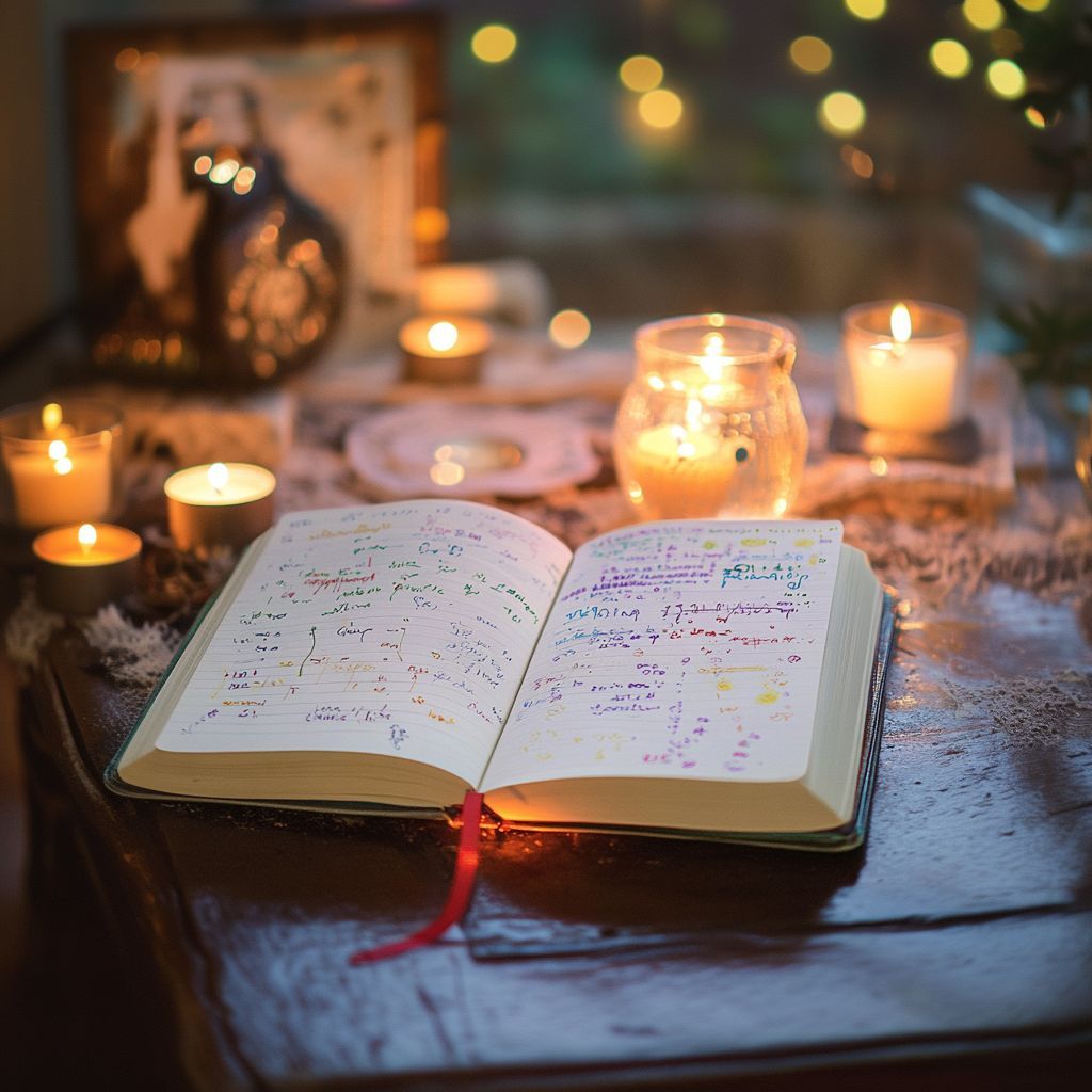 itsMiraWynn's tweet image. I love my tracker. It’s the one space where I:

✅ Clear emotions
✅ Reflect on my future self
✅ Align my thoughts with action

Part of the Starter Kit → quantumsnackclub.gumroad.com/l/quantum-shif…

#RitualTools #GlowUpRoutine #SelfDiscovery