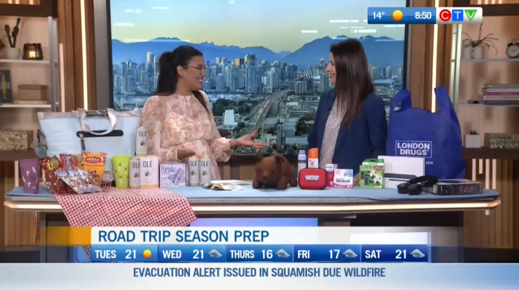 CTV Morning Live gets prepared for road trip season with Adventure Awaits Travel Writer, Jami Savage (<a href="/FamTravelWriter/">Jami Savage</a>)! 🚘☀️ #SponsoredContent

ctvnews.ca/vancouver/vide…