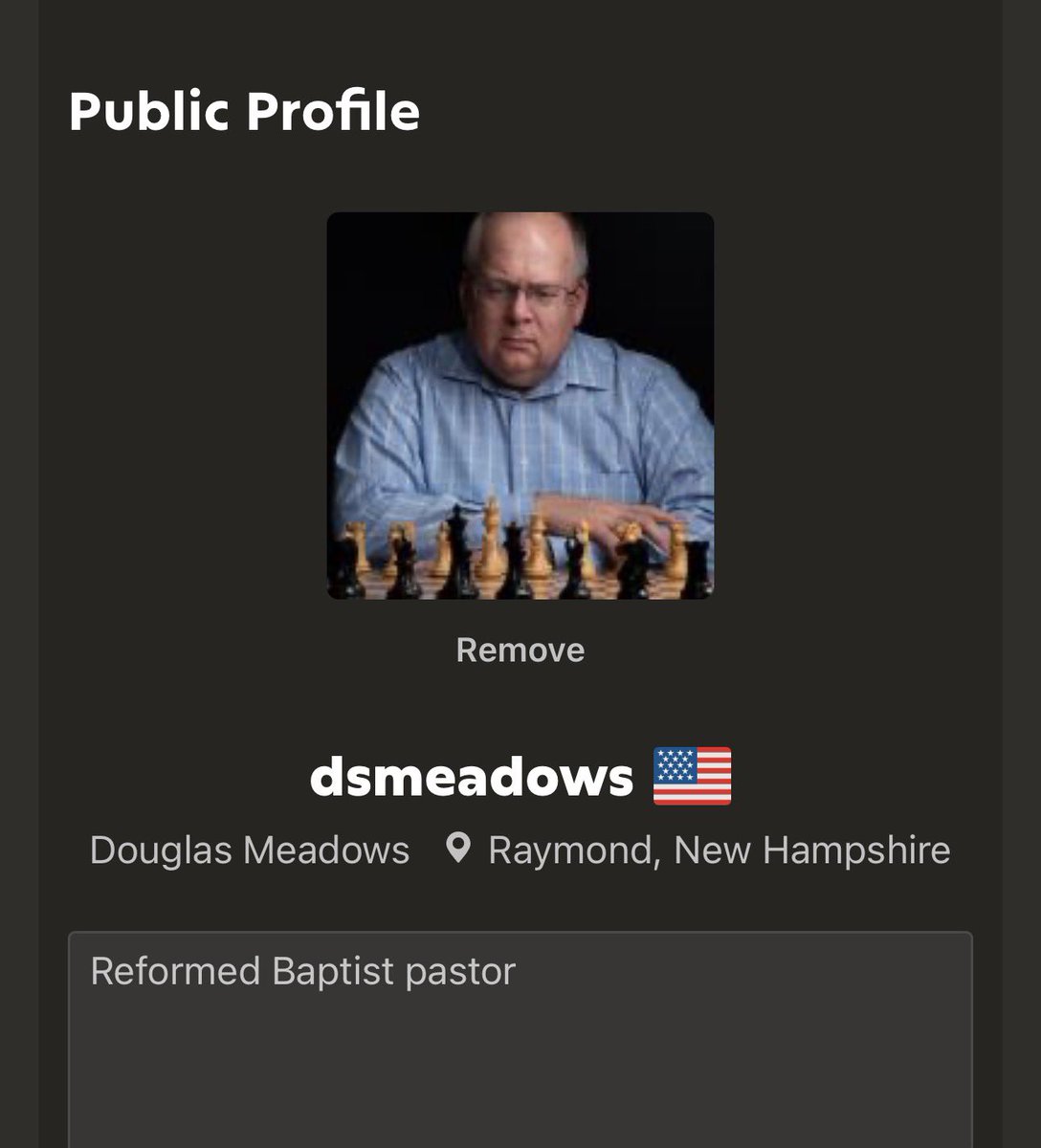 DScottMeadows1's tweet image. My Chess.com profile. Connect with me there. Photo credit highendheadshots.com