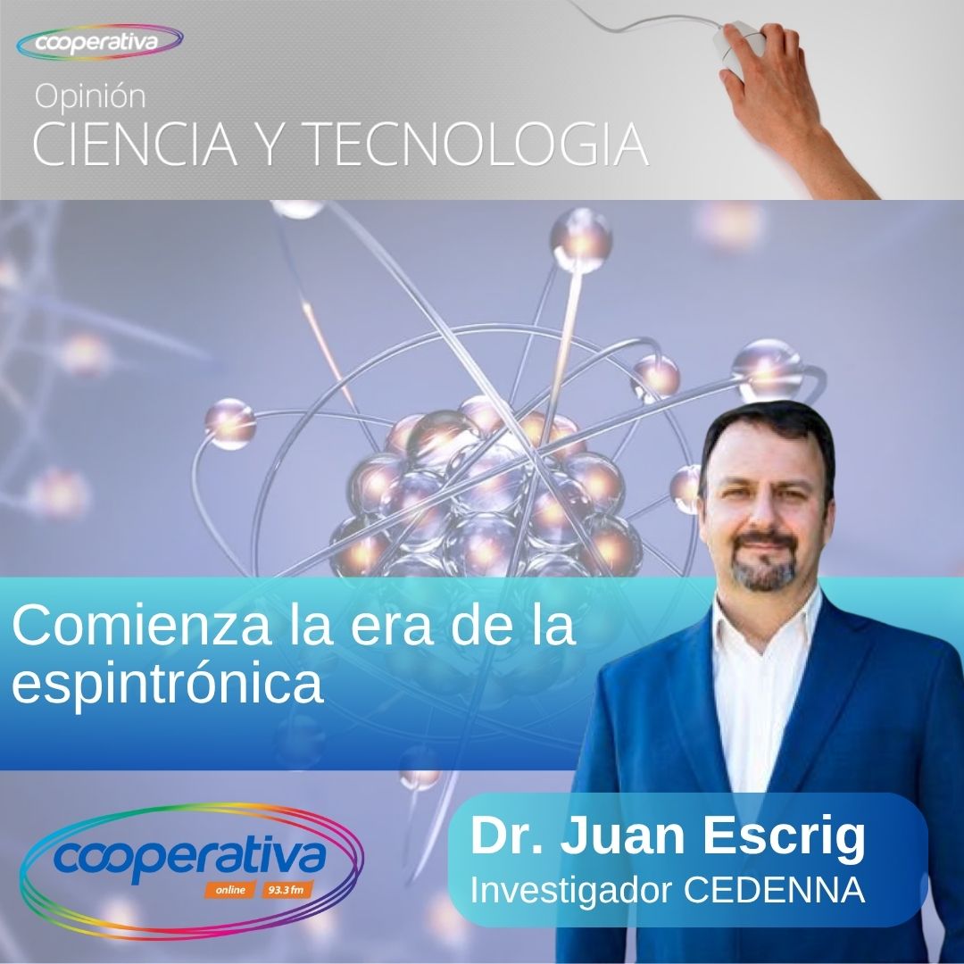 🌟Queremos destacar la Columna de opinión realizada por el investigador CEDENNA Dr. Juan Escrig publicada por <a href="/Cooperativa/">Cooperativa</a> titulada "Comienza la era de la Espintrónica" 
🔗 ¡Te invitamos a leer la columna completa acá!
opinion.cooperativa.cl/opinion/cienci…