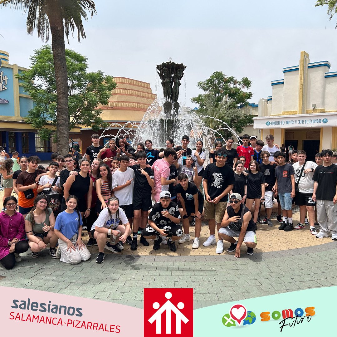 Hemos pasado un día genial la #ESO en el Parque Warner #somosfuturo