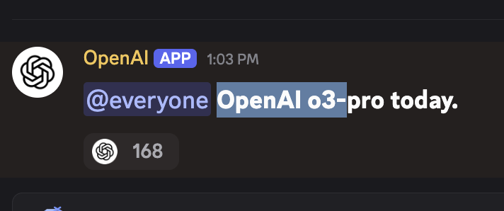 rez0__'s tweet image. brace yourself. o3-pro is here.