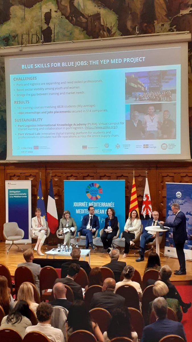 Interreg NEXT MED Programme ๐ช๐บ๐ (@interregnextmed) on Twitter photo ๐ Today in Nice, #Interreg๐ช๐บ NEXTMED joined #MediterraneanDay, organised by <a href="/UfMSecretariat/">Union for the Mediterranean</a> during #UNOC3.
๐ค Aldo Puleo shared the Programme's contribution in developing a Sustainable Blue Economy & highlighted the power of cooperation and a shared Mediterranean identity. ๐ Today in Nice, #Interreg๐ช๐บ NEXTMED joined #MediterraneanDay, organised by <a href="/UfMSecretariat/">Union for the Mediterranean</a> during #UNOC3.
๐ค Aldo Puleo shared the Programme's contribution in developing a Sustainable Blue Economy & highlighted the power of cooperation and a shared Mediterranean identity.