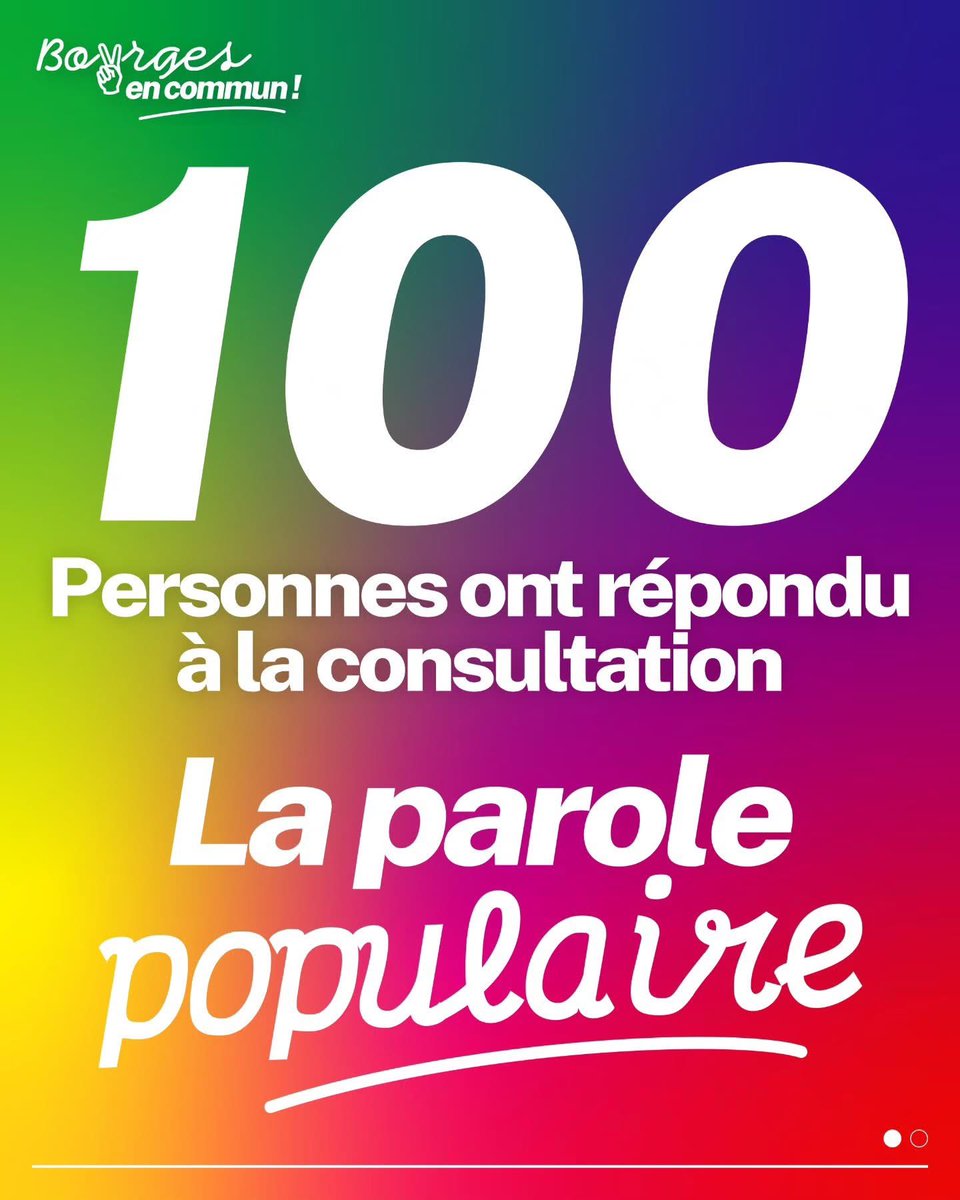 BEC_2026's tweet photo. 100 formulaires remplis de la #ParolePopulaire en 1 mois.

75 % ont été remplis directement avec les habitants par nos militants sur le terrain, et 25 % ont été saisis en ligne.

Poursuivons ce travail de terrain ensemble.

#Bourges
#Bourgesencommun 
#bourgesmaville 
#bec2026 https://t.co/CPsO9VQgTB