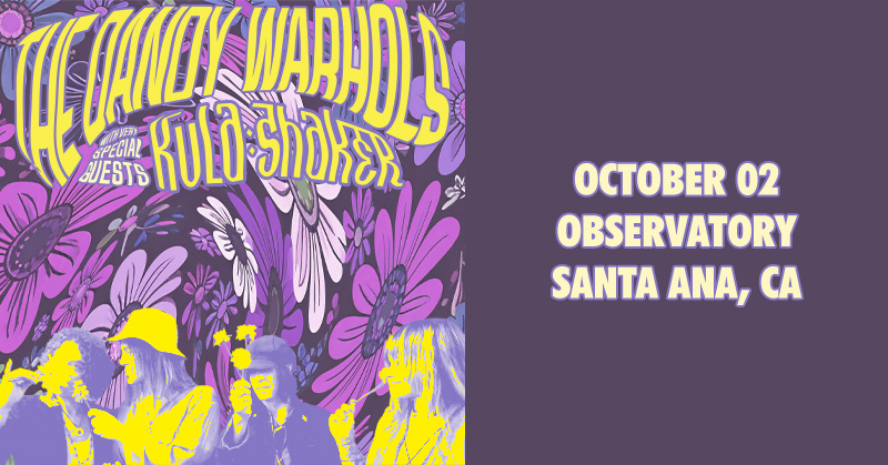 Observatory Orange County (@observatoryoc) on Twitter photo .<a href="/TheDandyWarhols/">The Dandy Warhols</a> are coming to Santa Ana on October 2, with special guests Kula Shaker 🤘 Our presale begins tomorrow at 10am. Use code TREBLE to lock your tickets in early before our general on-sale on Friday.
🎟️ livemu.sc/449S2f0 .<a href="/TheDandyWarhols/">The Dandy Warhols</a> are coming to Santa Ana on October 2, with special guests Kula Shaker 🤘 Our presale begins tomorrow at 10am. Use code TREBLE to lock your tickets in early before our general on-sale on Friday.
🎟️ livemu.sc/449S2f0