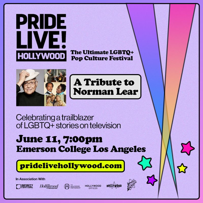 Johanna Blakley (@mojojohanna) on Twitter photo Celebrate Pride in the heart of Hollywood! 🌈
Hear from a dozen actors, writers, producers & directors who worked on <a href="/TheNormanLear/">Norman Lear</a>'s shows and watch how they depicted the #LGBTQ+ community.
Tickets at pridelivehollywood.com Celebrate Pride in the heart of Hollywood! 🌈
Hear from a dozen actors, writers, producers & directors who worked on <a href="/TheNormanLear/">Norman Lear</a>'s shows and watch how they depicted the #LGBTQ+ community.
Tickets at pridelivehollywood.com