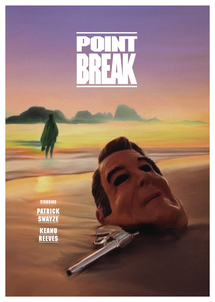 PosterSpy's tweet image. Point Break by Mike Haynes

#PointBreak