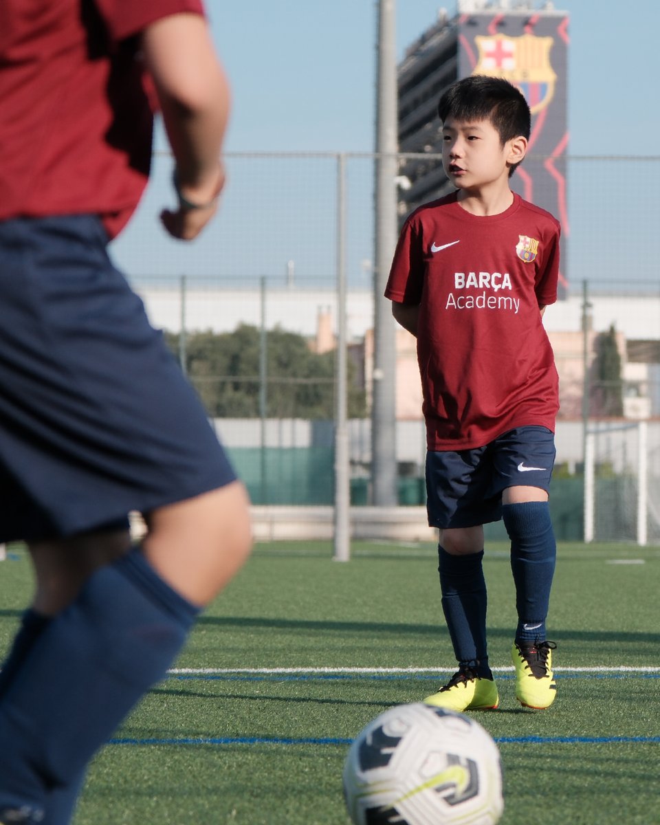 Barcaacademyca's tweet photo. Players who stand out in our Canada camps will have the opportunity to train in Barcelona for one week at the official Barça Academy facilities. An unforgettable experience to grow, compete, and live the Barça way! ⚽🇪🇸
#FromCanadaToBarcelona #FCBCamps #barçaacademy https://t.co/zcprAzPo3n