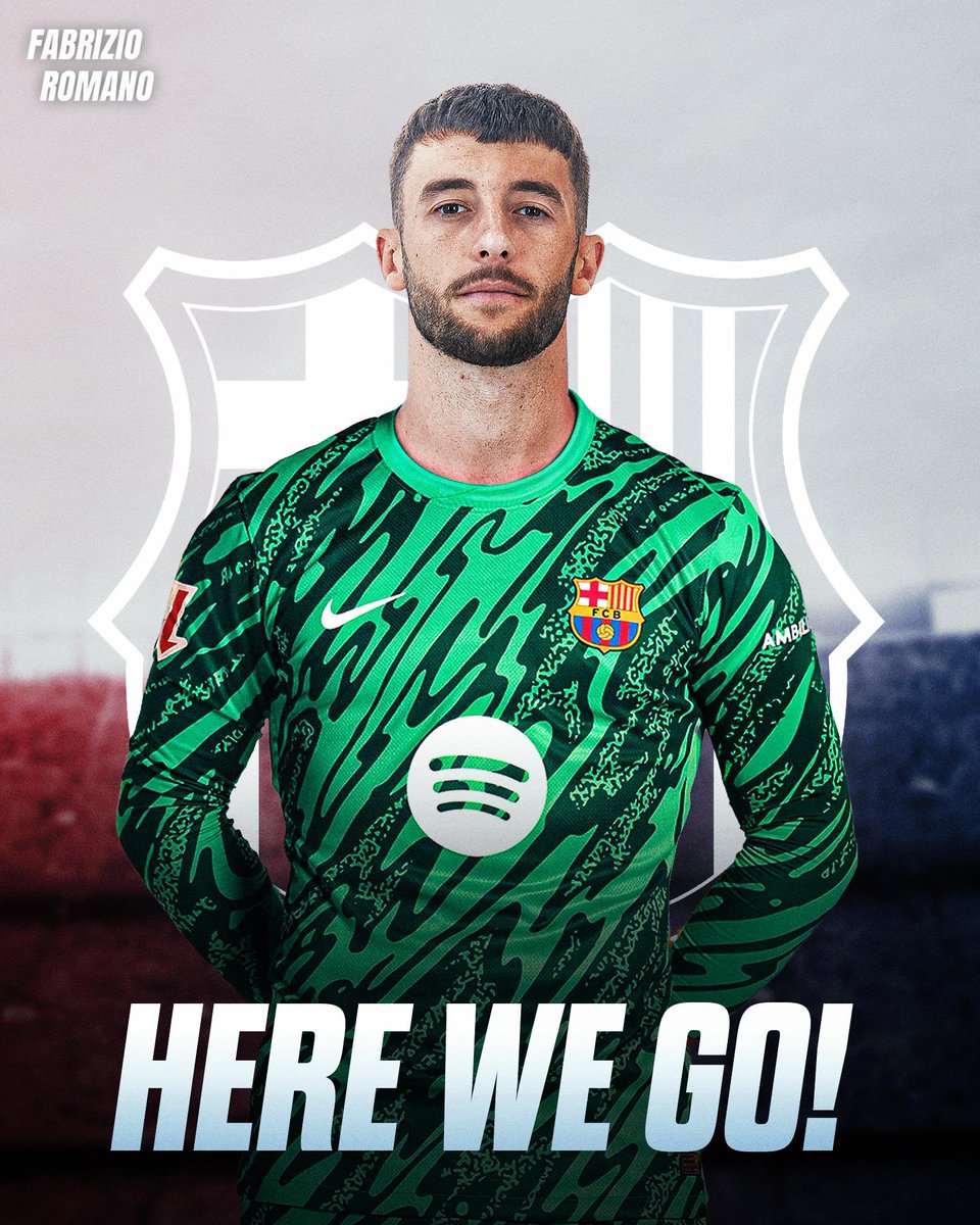 BREAKING : Joan Garcia ke Barcelona. Here We Go!

[<a href="/FabrizioRomano/">Fabrizio Romano</a>]