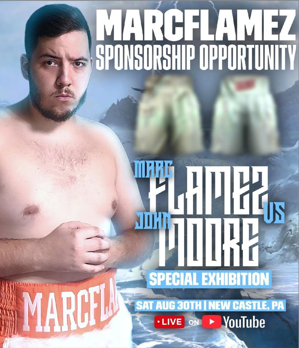 🚨 SPONSORSHIP OPPORTUNITY 🚨
I'm looking for sponsorships for my next fight against John Moore on August 30th on Sword 7
Being a sponsor includes the following:
- Brand on my shorts on Fight Day
- Logo being represented in media (Face2Face, Press Conference/ Weigh-ins, &amp;