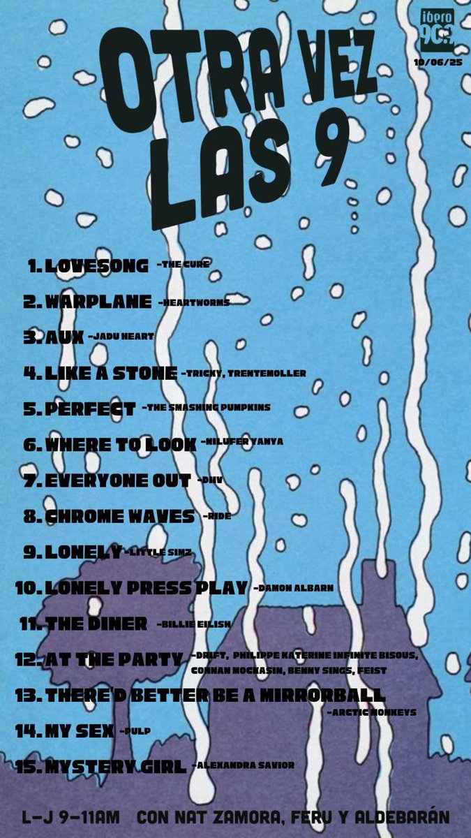 Pero día de la semana que se combate con la música del #OtraVezlas9. Nos escuchamos mañana por <a href="/Ibero909FM/">Ibero 90.9 FM</a> 🙌🏽.

<a href="/NatZamora/">Natalia</a> <a href="/valemartinezg1/">Valentina</a>