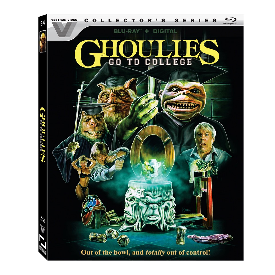 disc_connected's tweet image. ***ANNOUNCEMENT***

Coming on July 15th on Blu-ray  in the US from @Lionsgate as part of their #VestronVideo line exclusive to the #LionsgateLimited site: #GhouliesIII AKA #GhouliesGoToCollege (1990)!

When it comes to higher education, the Ghoulies aren’t just interested ―